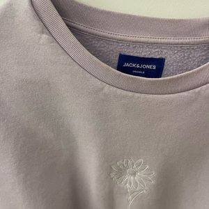 Jack and Jones Flower Lilac Sweatshirt
